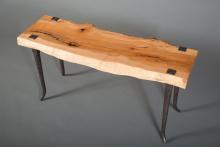 Bench with Forged Steel Legs
